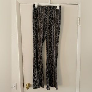 Women flare legging size large Never worn